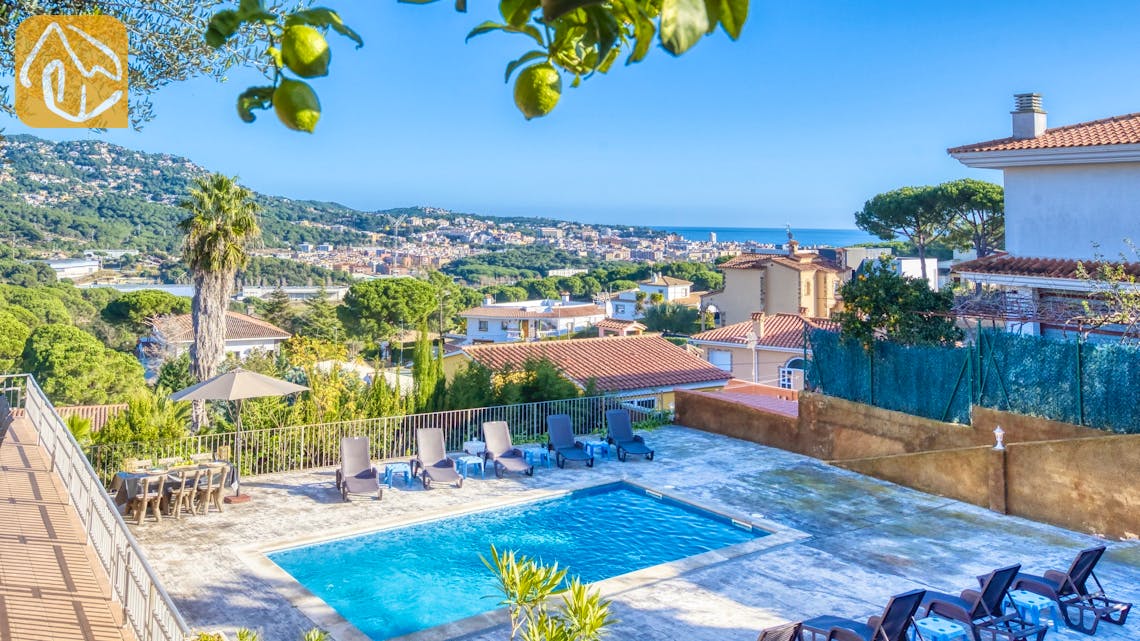 Casas de vacaciones Costa Brava España - Villa Abigail - Piscina
