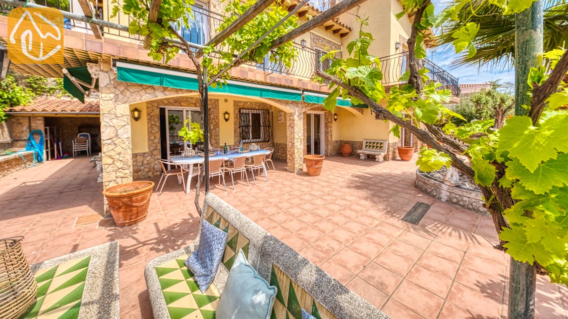 Ferienhäuser Costa Brava Spanien - Villa Dolce Vita - Sitzecke