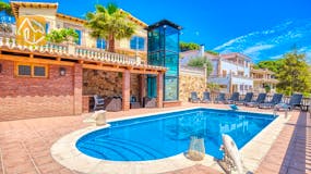 Casa de vacaciones Costa Brava España - Villa Dolce Vita - Afuera de la casa