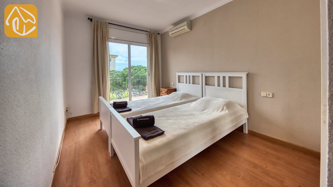Ferienhäuser Costa Brava Spanien - Villa Dolce Vita - Master Schlafzimmer