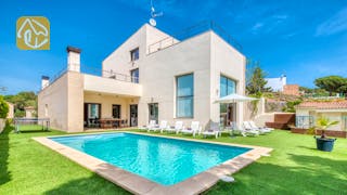 Ferienhäuser Costa Brava Spanien - Villa Macey - Villa Außenbereich