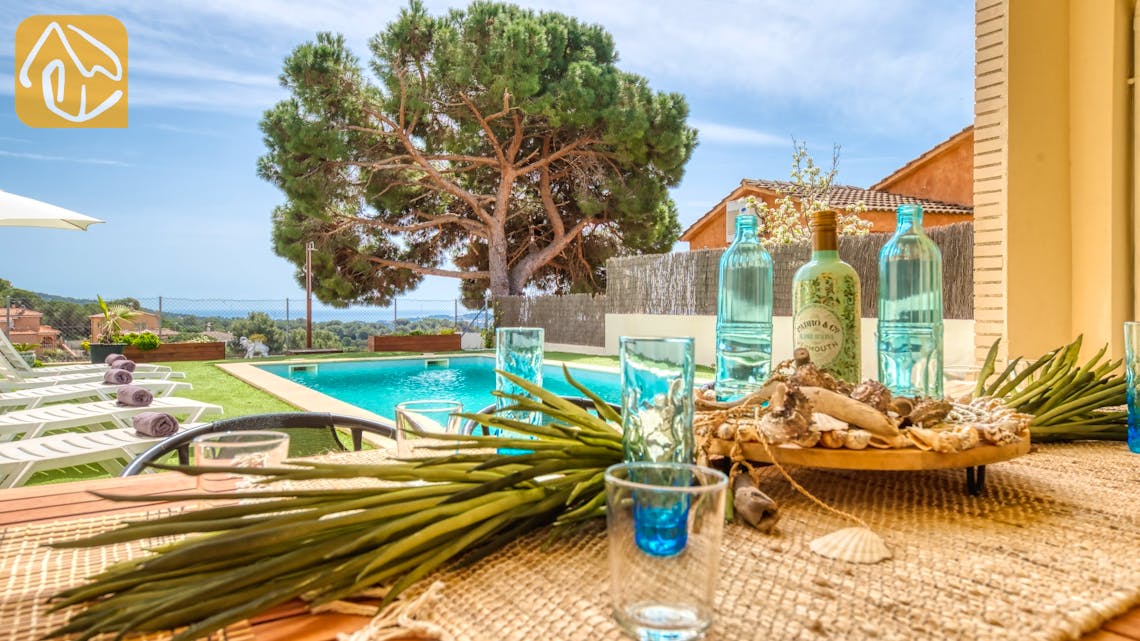 Holiday villas Costa Brava Spain - Villa Macey - Terrace