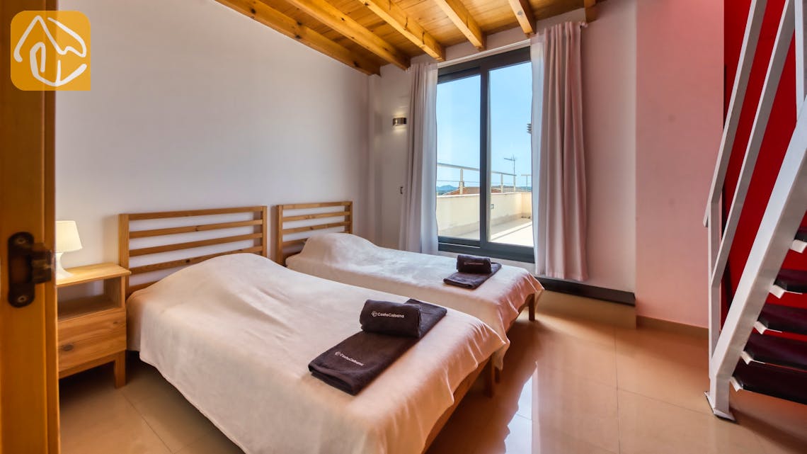 Casas de vacaciones Costa Brava España - Villa Macey - Dormitorio