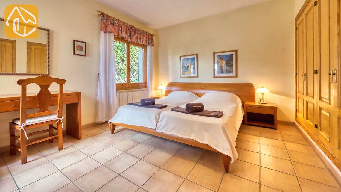 Villas de vacances Costa Brava Espagne - Villa Cleo - Chambre a coucher