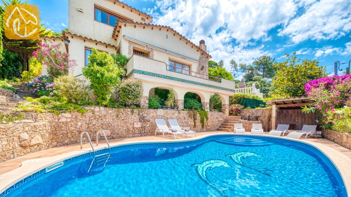 Casas de vacaciones Costa Brava España - Villa Cleo - Piscina