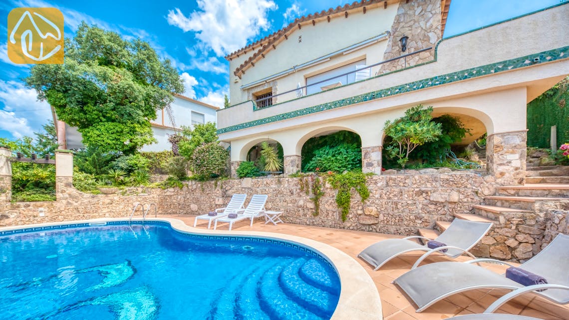 Villas de vacances Costa Brava Espagne - Villa Cleo - Transats