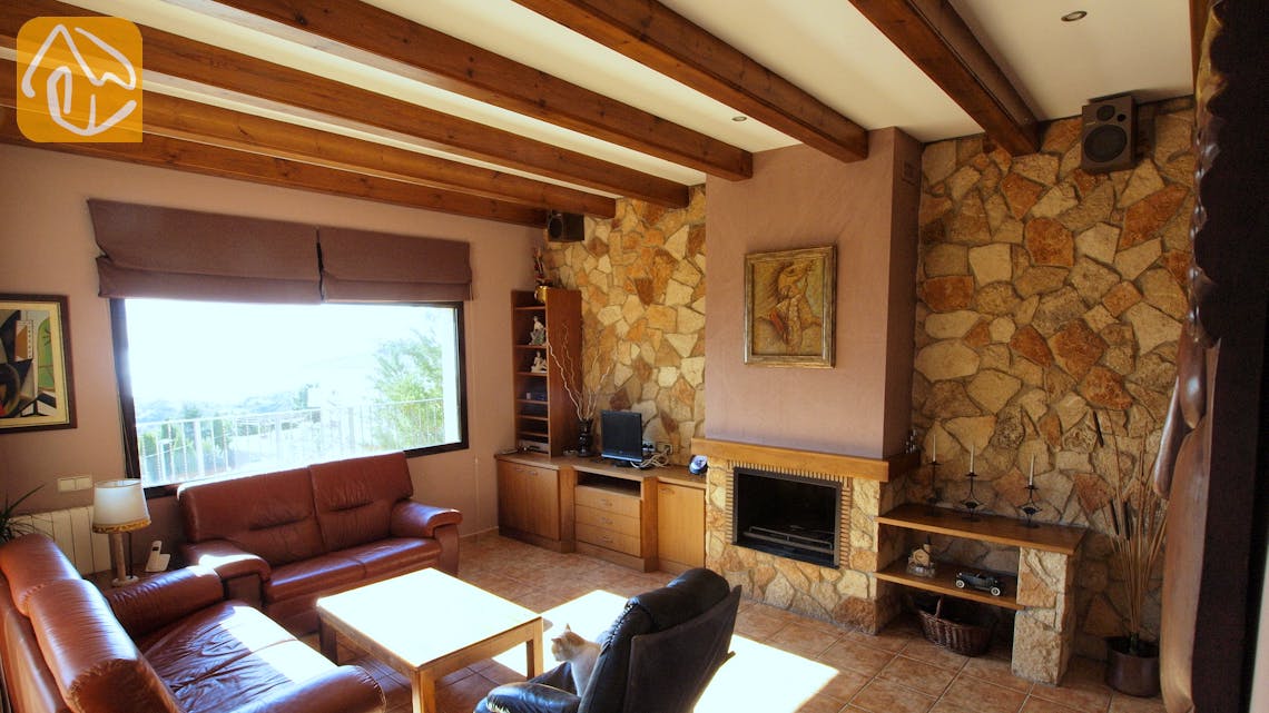 Ferienhäuser Costa Brava Spanien - Villa Adora - Wohnbereich