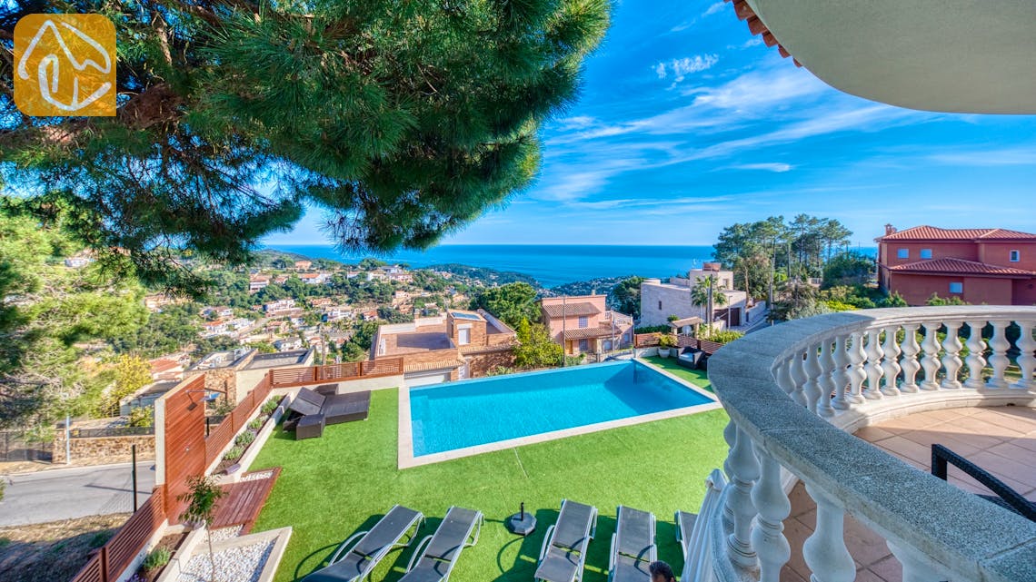 Ferienhäuser Costa Brava Spanien - Villa Chanel - Eine der Aussichten