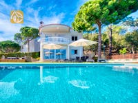 Ferienhäuser Costa Brava Spanien - Villa Chanel - Villa Außenbereich