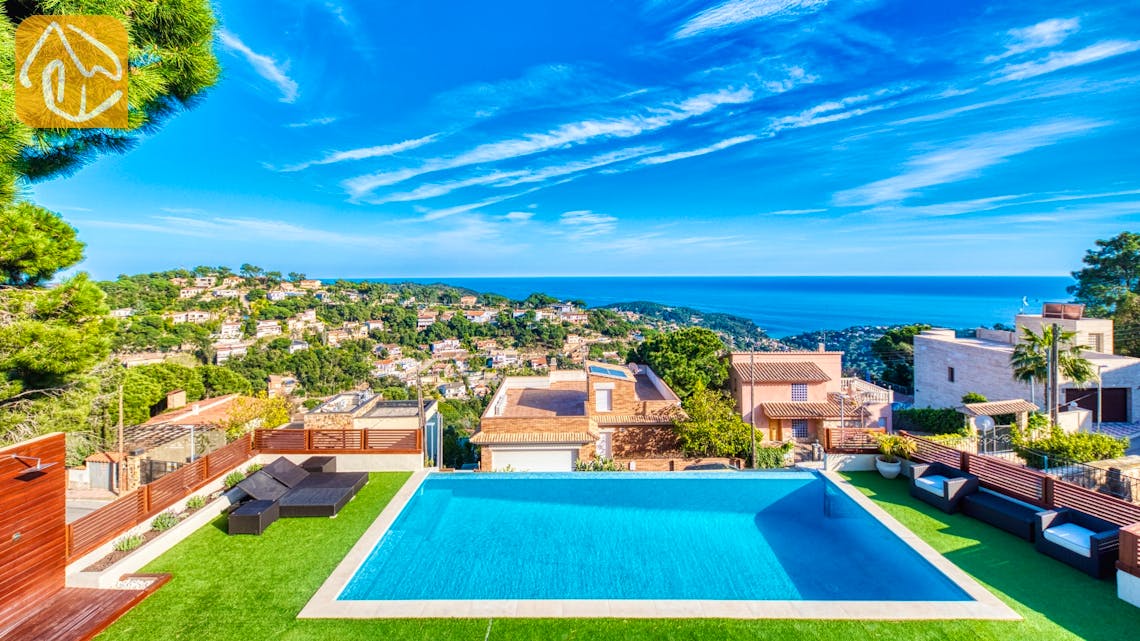 Casas de vacaciones Costa Brava España - Villa Chanel - Piscina