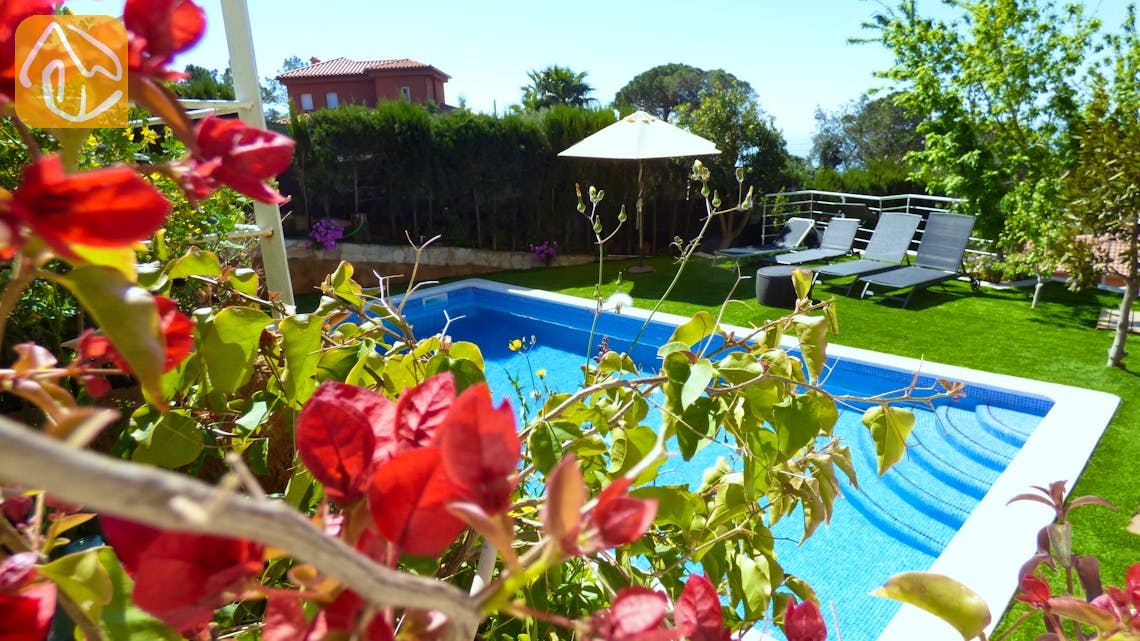 Ferienhäuser Costa Brava Spanien - Villa Noa - Garten