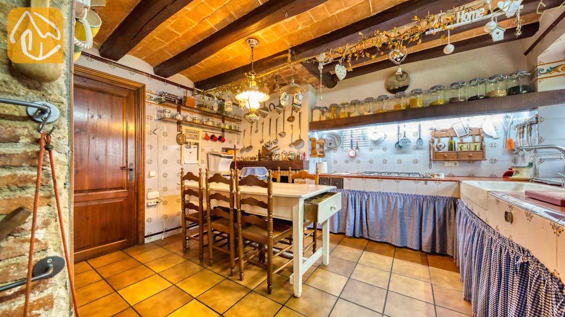 Ferienhäuser Costa Brava Spanien - Villa Paradise - Küche
