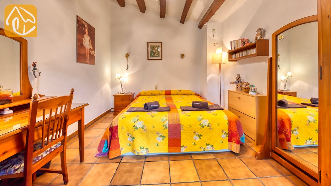 Casas de vacaciones Costa Brava España - Villa Paradise - Dormitorio