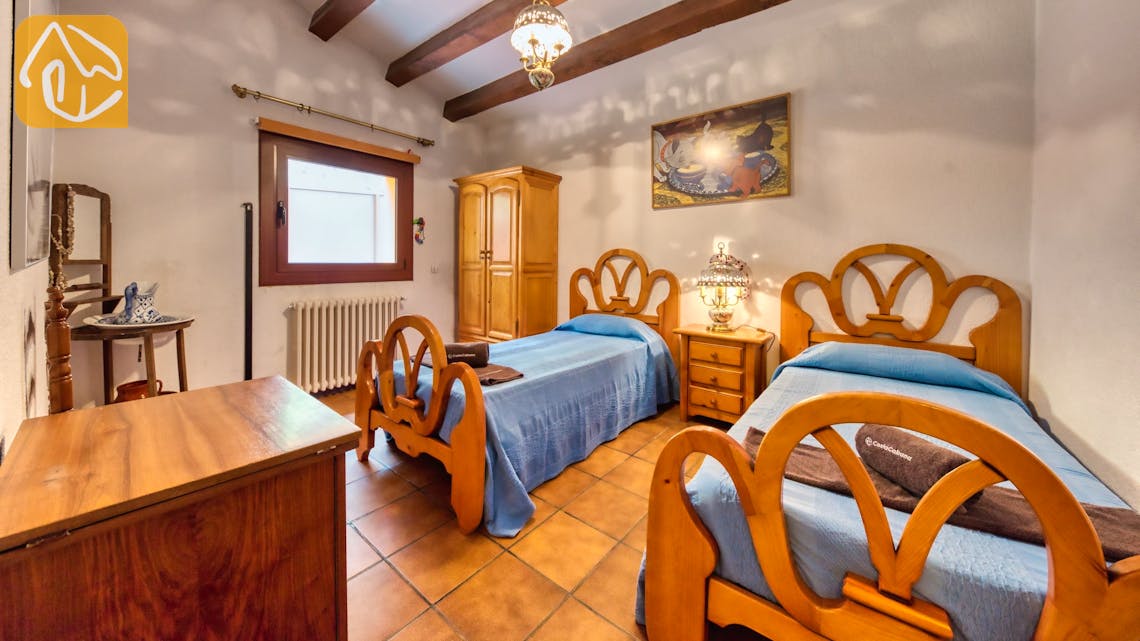 Casas de vacaciones Costa Brava España - Villa Paradise - Dormitorio
