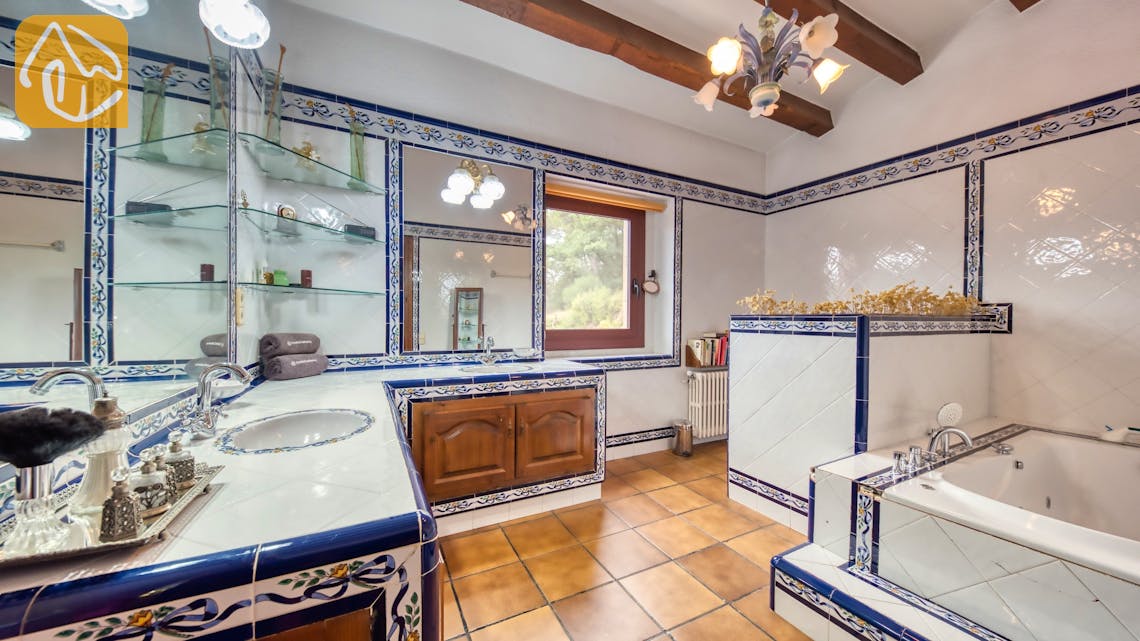Casas de vacaciones Costa Brava España - Villa Paradise - Baño