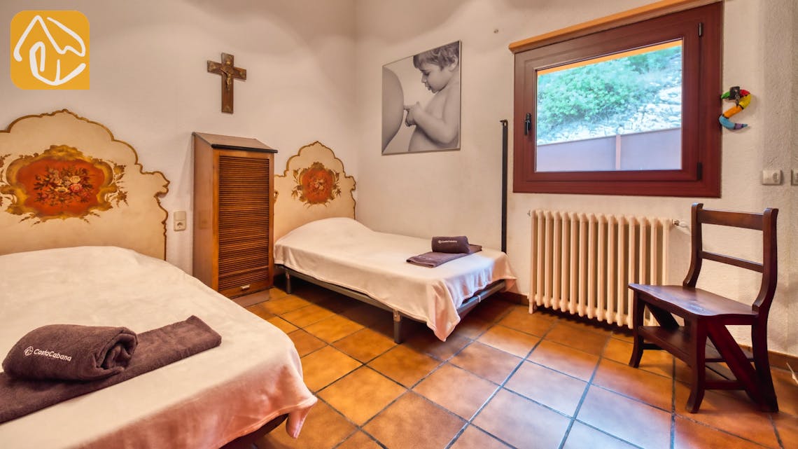Casas de vacaciones Costa Brava España - Villa Paradise - Dormitorio
