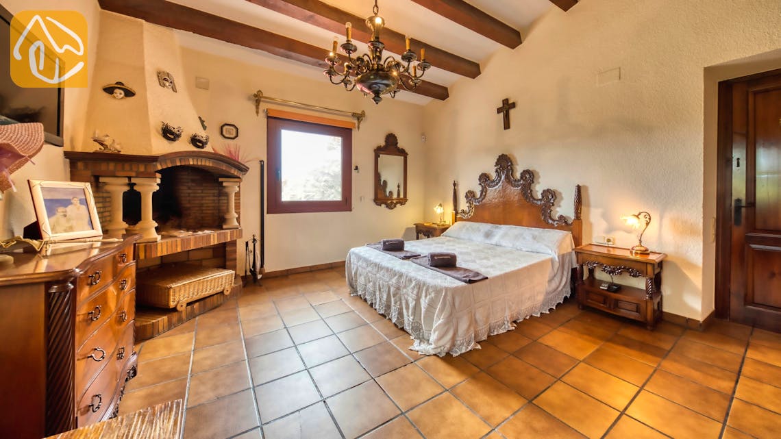 Villas de vacances Costa Brava Espagne - Villa Paradise - Chambre a coucher