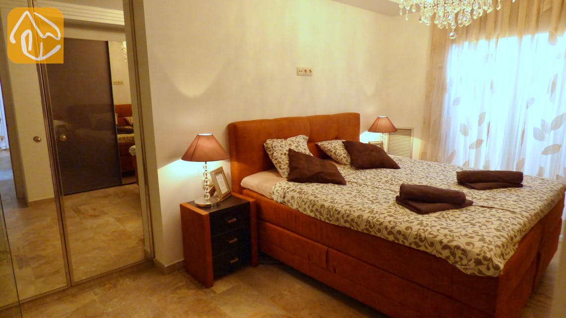 Vakantiehuizen Costa Brava Spanje - Apartment Delylah - Hoofd slaapkamer