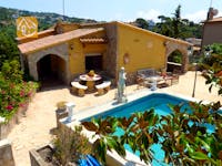 Ferienhäuser Costa Brava Spanien - Villa Mara - Schwimmbad