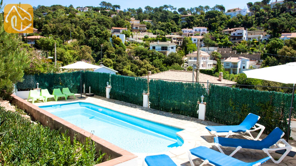 Ferienhäuser Costa Brava Spanien - Villa Beaudine - Schwimmbad