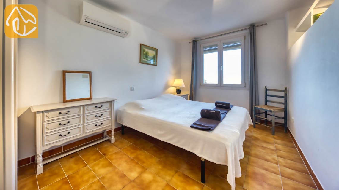 Ferienhäuser Costa Brava Countryside Spanien - Villa Racoon - Schlafzimmer