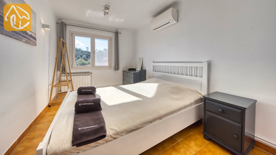 Villas de vacances Costa Brava Countryside Espagne - Villa Racoon - Chambre a coucher
