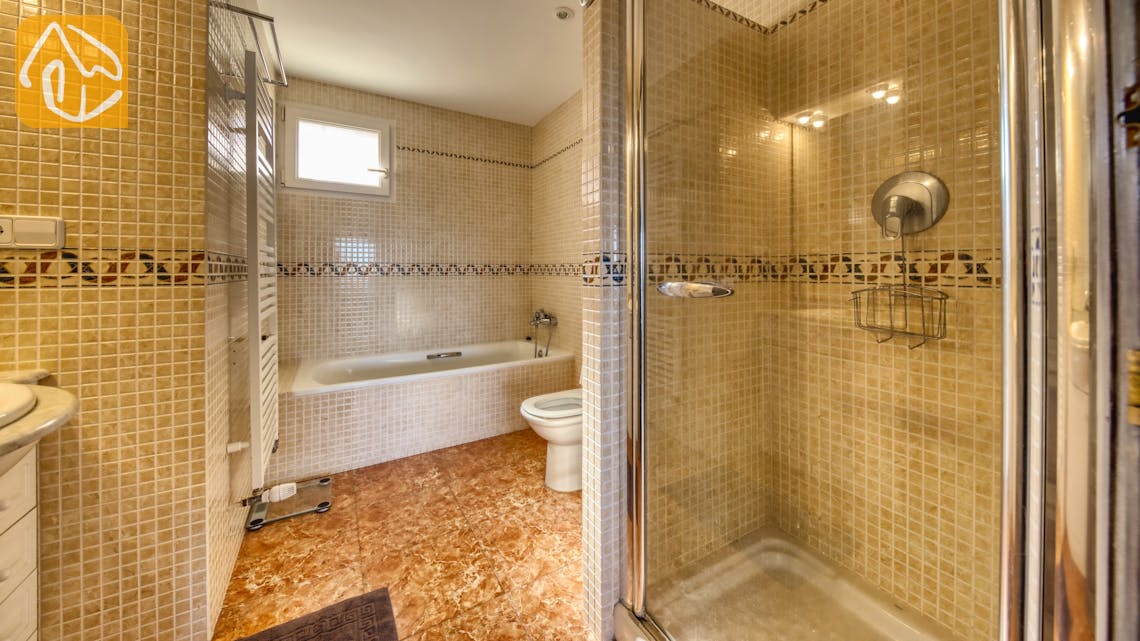 Villas de vacances Costa Brava Countryside Espagne - Villa Racoon - En-suite bathroom