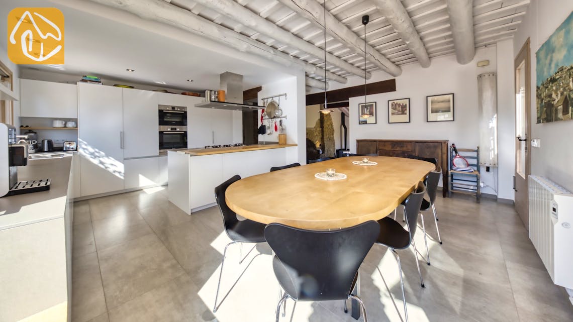 Villas de vacances Costa Brava Countryside Espagne - Villa Racoon - Dining area