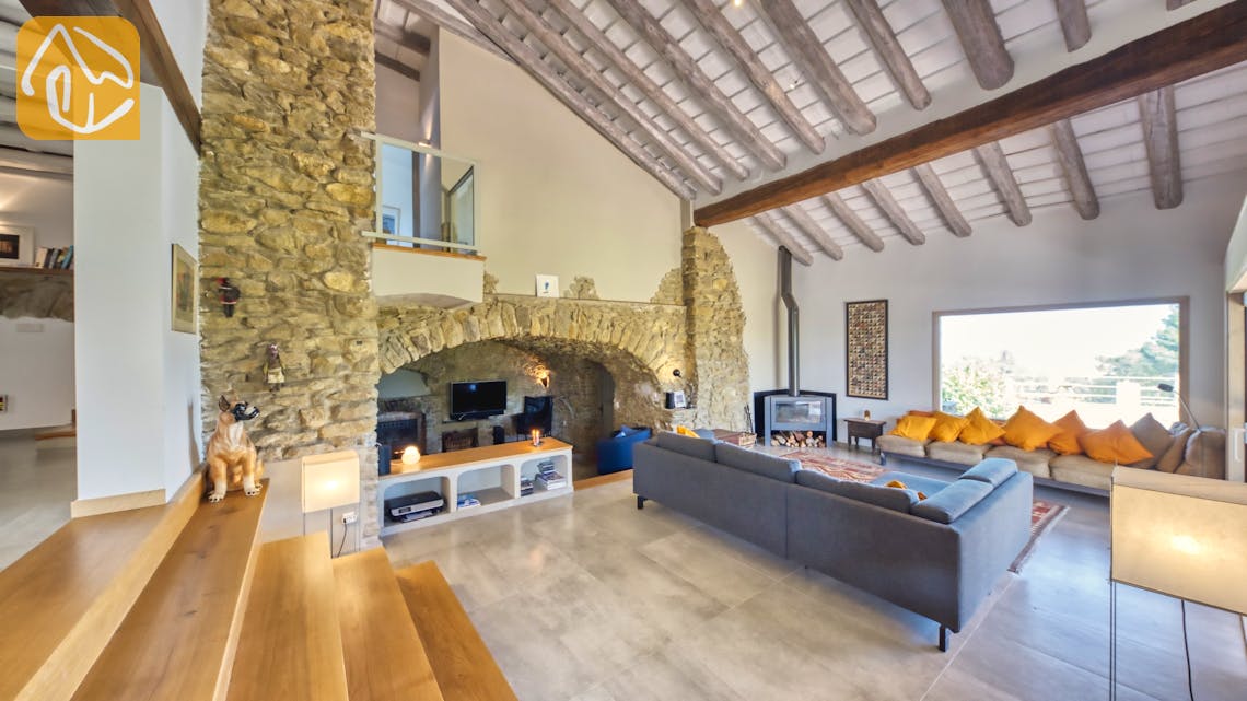 Holiday villas Costa Brava Countryside Spain - Villa Racoon - Living area