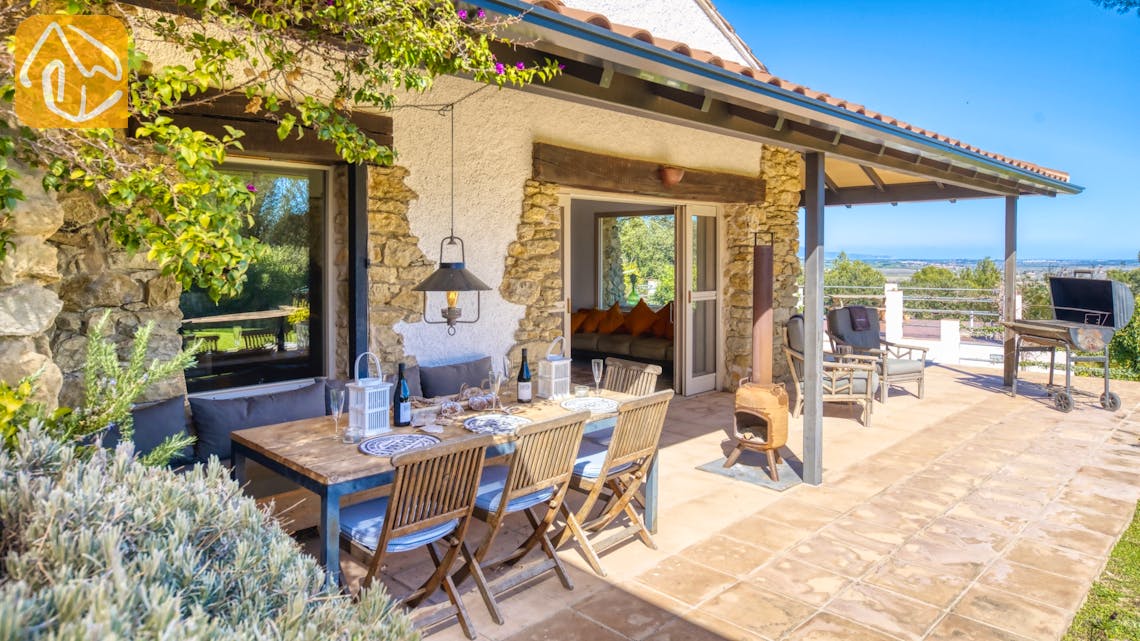 Villas de vacances Costa Brava Countryside Espagne - Villa Racoon - Zone salon
