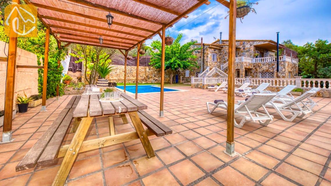 Holiday villas Costa Brava Spain - Villa Zarah - Lounge area