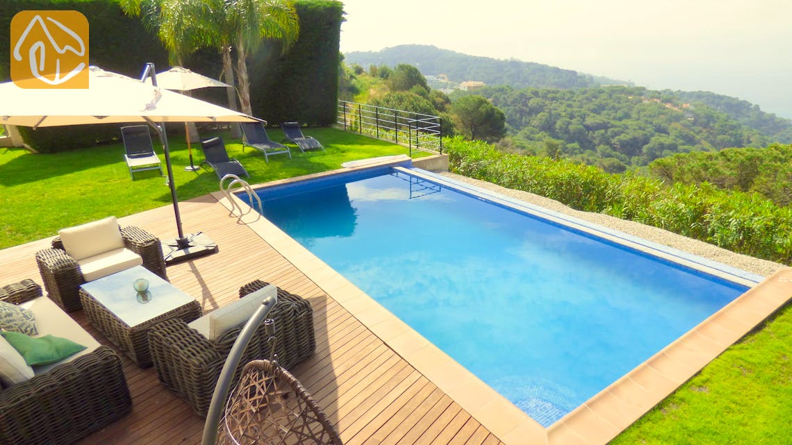 Casas de vacaciones Costa Brava España - Villa Dulcinea - Sala de estar