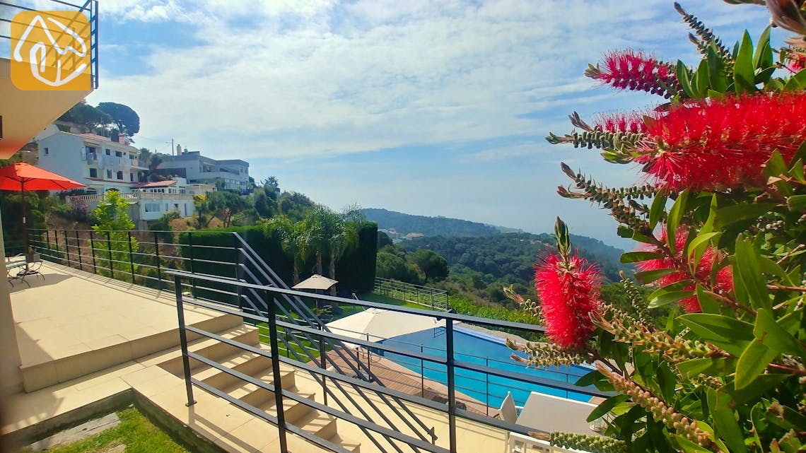 Ferienhäuser Costa Brava Spanien - Villa Dulcinea - Terrasse