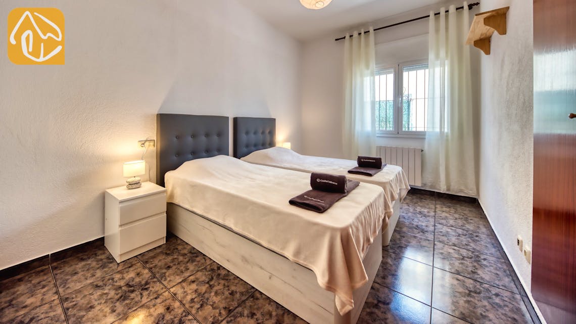 Villas de vacances Costa Brava Espagne - Villa Zarita - Chambre a coucher
