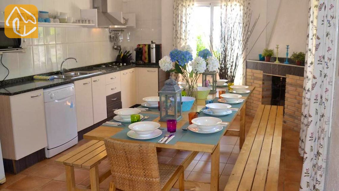 Casas de vacaciones Costa Brava España - Villa Whitney - Cocina