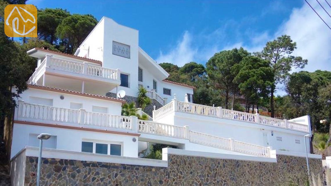 Ferienhäuser Costa Brava Spanien - Villa Promessa - Villa Außenbereich