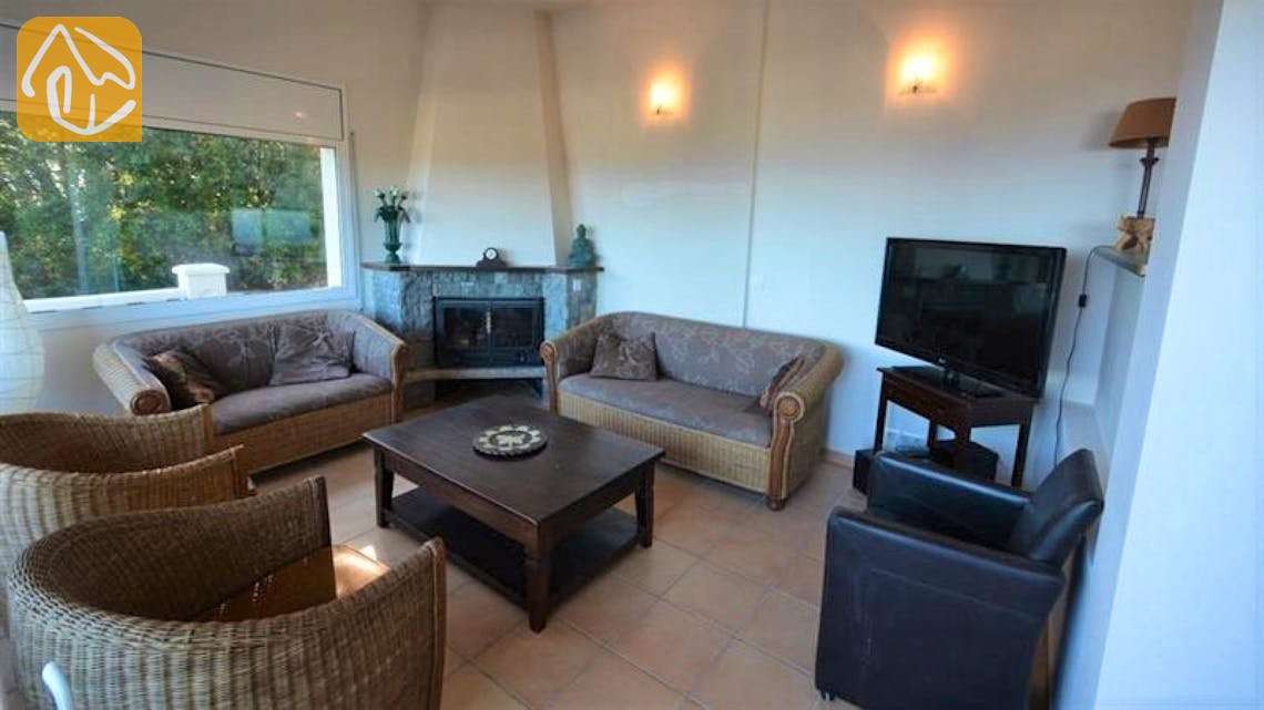 Ferienhäuser Costa Brava Spanien - Villa Promessa - Wohnzimmer