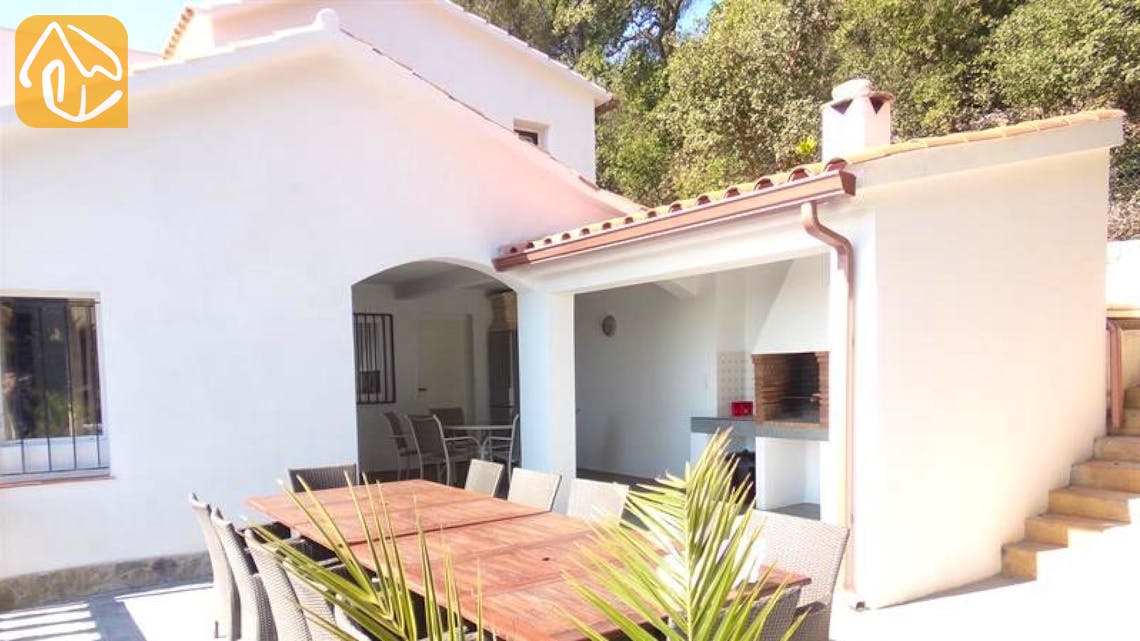 Holiday villas Costa Brava Spain - Villa Promessa - Terrace