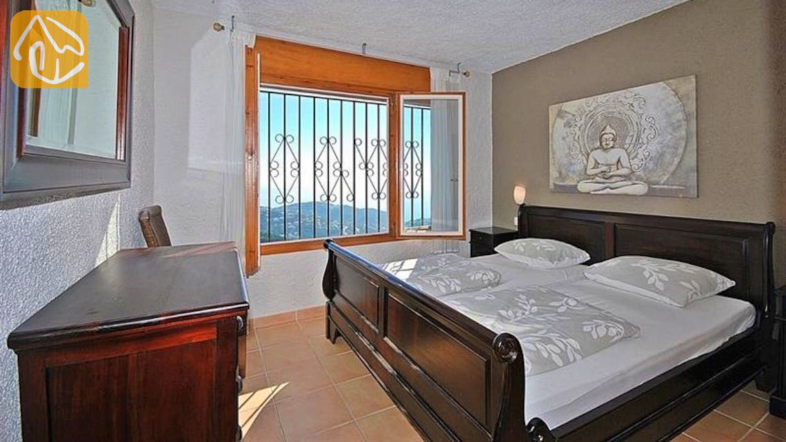 Casas de vacaciones Costa Brava España - Villa Promessa - Dormitorio