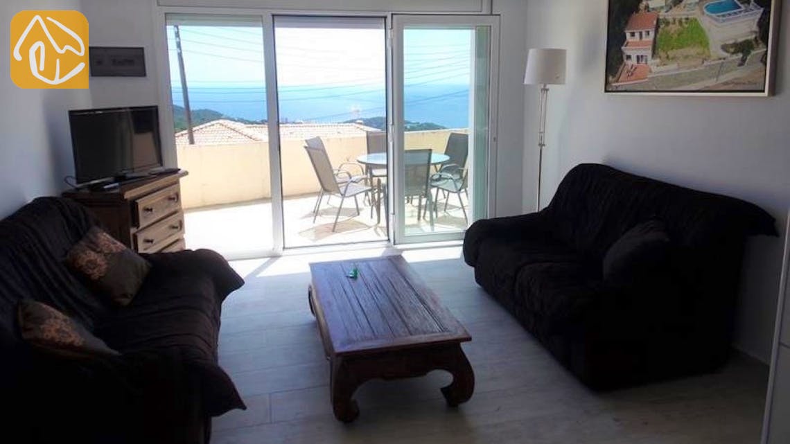 Holiday villas Costa Brava Spain - Villa Promessa - Living room
