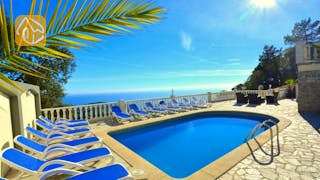 Villas de vacances Costa Brava Espagne - Villa Promessa - Piscine