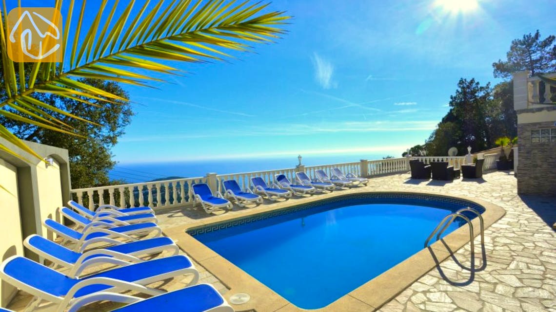 Ferienhäuser Costa Brava Spanien - Villa Promessa - Schwimmbad