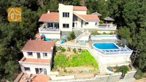 Casas de vacaciones Costa Brava España - Villa Promessa - Afuera de la casa