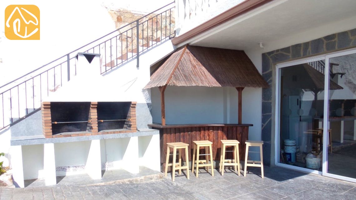 Casas de vacaciones Costa Brava España - Villa Tropical - Outdoor kitchen
