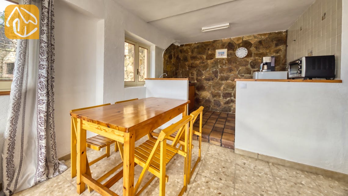 Ferienhäuser Costa Brava Spanien - Villa Janet - Additional kitchen