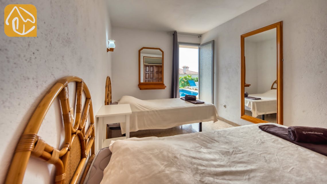 Casas de vacaciones Costa Brava España - Villa Janet - Dormitorio