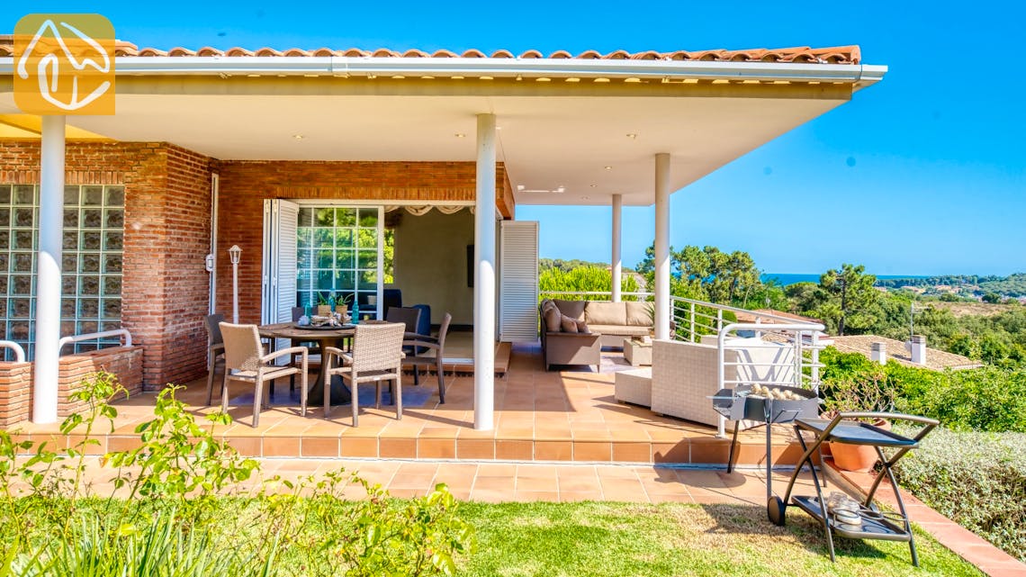 Ferienhäuser Costa Brava Spanien - Villa Beyonce - Terrasse