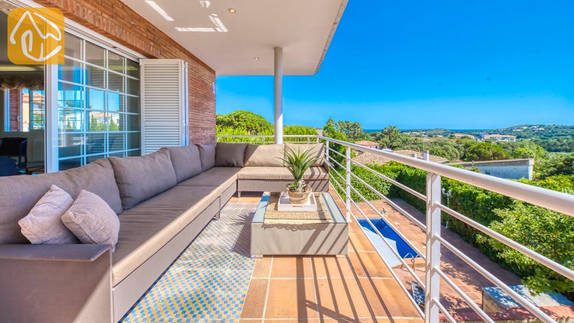 Holiday villas Costa Brava Spain - Villa Beyonce - Lounge area