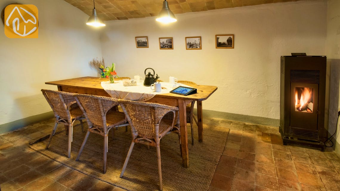Casas de vacaciones Costa Brava Countryside España - Can Amarillo - Comedor