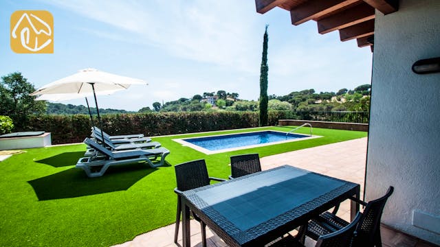 Ferienhäuser Costa Brava Spanien - Villa Castello - Schwimmbad